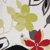 RLF Home Aria Ruffled Window Treatment Provance Premium Quality Valance 3" Rod Pocket 50" x 17" Multi/Ivory - 3 of 3