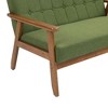 NicBex 44.88 Inch Mid-Century Loveseat Sofa,2-Seat Upholstered Sofa for Living Room,Small Space,Office,Apartment - 4 of 4