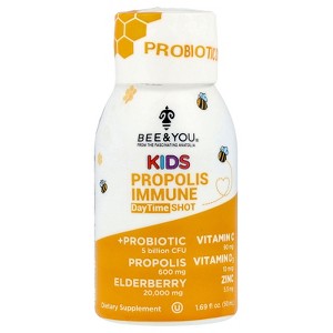 Bee & You Kids, Propolis Immune DayTime Shot, 1.69 fl oz (50 ml) - 1 of 4