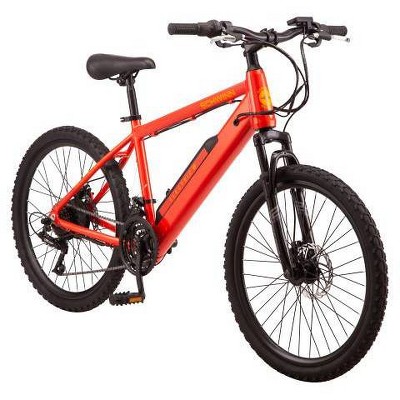 Schwinn 24'' Kids' Healy Ridge Electric Bike - Red
