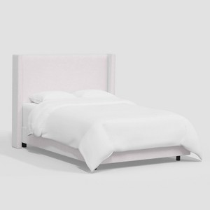 Austin Wingback Bed in Velvet - Threshold™ - 1 of 4