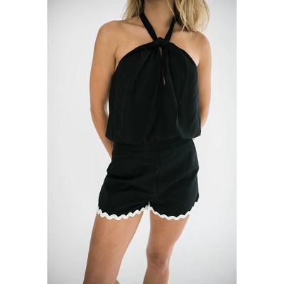 Women's Katia RickRrack Trim Shorts - falcon park