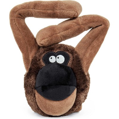 goDog Action Plush Animated Squeaker Plush Pet Toy for Dogs