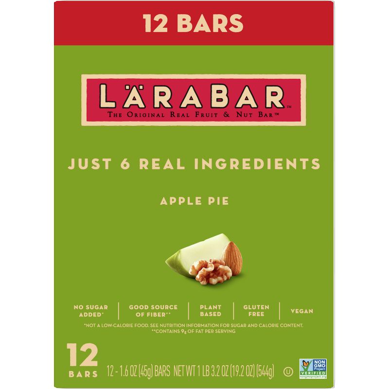 Larabar Apple Pie Fruit Nut - 12ct, 5 of 10