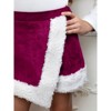 Cozy Long Sleeve Top and Faux Suede Berry Skort Set Mia Belle Girls - 3 of 4