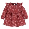 Gerber Baby & Toddler Girls Thanksgiving and Christmas Babydoll Dresses, 2-Pack - 2 of 4