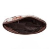 Signare USA Running Horse Brown Cosmetic Make Up Bag - 4 of 4