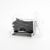 Unique Bargains Plastic Cotton Swab Jar Bath Canister for Bathroom Clear 1 Pc - 3 of 4