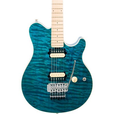 Ernie Ball Music Man Axis Premium One Piece Quilt Top Electric Guitar