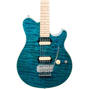 Ernie Ball Music Man Axis Premium One Piece Quilt Top Electric Guitar - 1 of 4