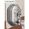LunaLulink Folding shower curtain rod, drill-free suction cup, waterproof, dry-wet separation - 3 of 4