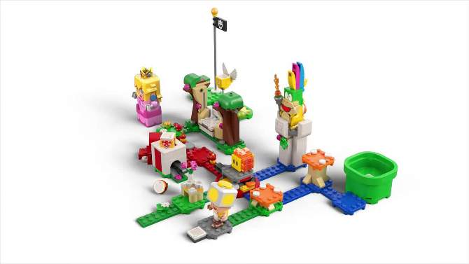 LEGO Super Mario Peach Adventures Starter Course Toy 71403, 2 of 8, play video