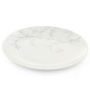 Gibson 12 Piece Fine Ceramic Floral Dinnerware Set in White - 3 of 4