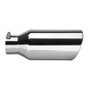 GOTGELIF 3" Inlet 5" Outlet Stainless Steel Car Exhaust Tip Exhaust Muffler with Rolled Edge - 4 of 4