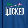 Men's - Wicked - Wand And Broomstick Logo Long Sleeve Graphic T-Shirt - 2 of 4