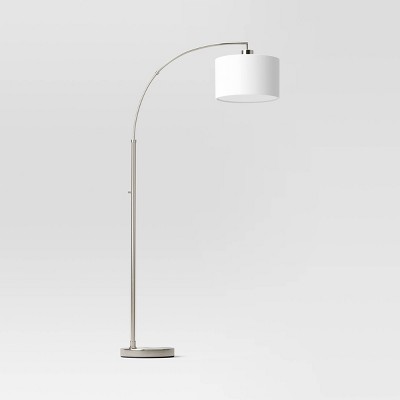 Silver arc floor deals lamp