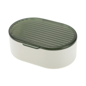 Unique Bargains Double Layer Soap Dish 5.91"x4.33"x2.17" 1 Pc - 1 of 4