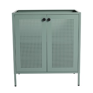 SEVOBAL Bathroom Vanities 30 Inch Freestanding Vanity with Durable Storage Base for Bathroom, Mint Green, 29.13"*17.94"*32.69" - 1 of 4