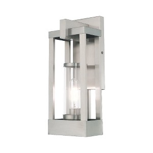 Livex Lighting Delancey 1 - Light Wall Light in  Brushed Nickel - 1 of 2