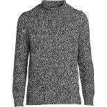 Lands' End Men's Cotton Drifter Rollneck Sweater