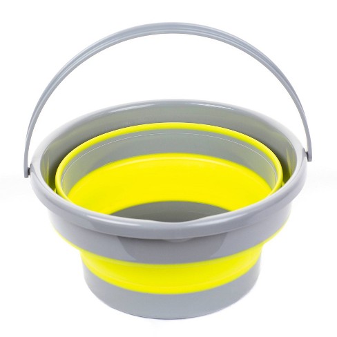 Ultimate Innovations 2pk Collapsible Bucket - Yellow