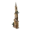 Northlight 27.5" LED Lighted Brown and Cream Church Christmas Decoration - 2 of 3