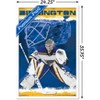 Trends International NHL St. Louis Blues - Jordan Binnington 19 Framed Wall Poster Prints - 3 of 4