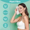 50 Count Face Towels, 10"×12" Disposable Face Towel, Face Towelettes XL, Ultra Soft Makeup Remover Dry Wipes - 2 of 4