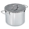 BergHOFF Helix Recycled 18/10 Stainless Steel Stockpots With Glass Lid - 2 of 4
