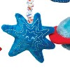 Manhattan Toy Space Themed Rocket Soft Baby Travel Spiral with Baby-safe Mirror, Elastic Pull Cord and Rattle Chime - 2 of 4