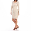 Women's Scoop Neck Lace Dress - Karen Kane - 2 of 3
