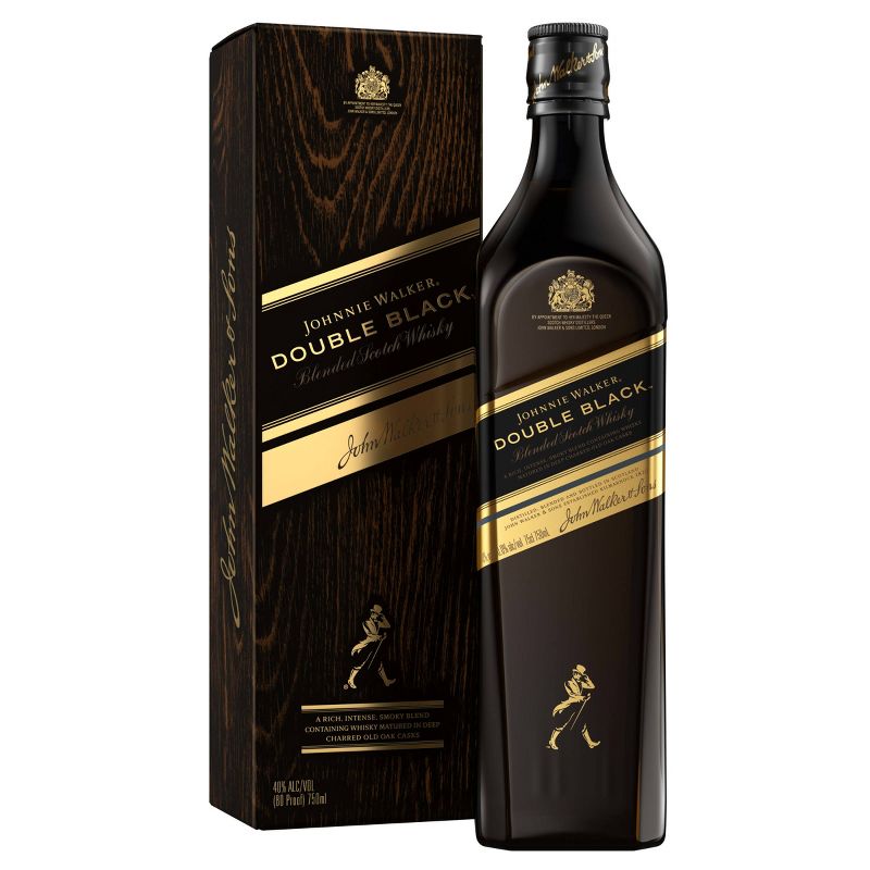 Johnnie Walker Double Black Blended Scotch Whisky - 750ml Bottle, 3 of 11