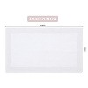 Home Weavers Luxury Collection 100% Cotton Tufted Bathroom Rug, Non-Slip Latex Bath Rug - 3 of 4