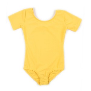 Leveret Girls Short Sleeve Leotard - 1 of 3
