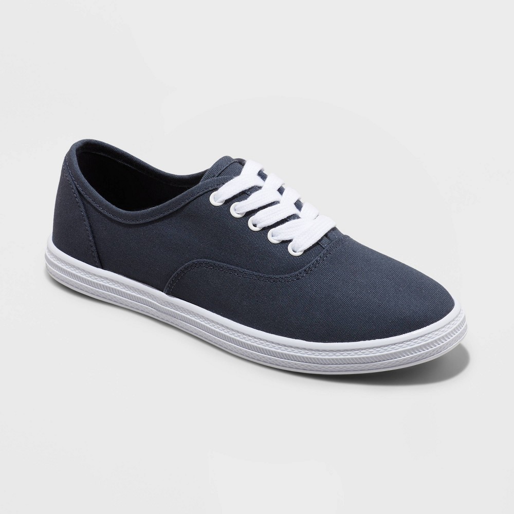 Women's Lunea Lace-Up Sneakers - Universal Thread™ Navy Blue 7