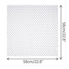 INSPIRE CHIC Women Polka Dots Cotton Linen Retro Solid Color Plain Square Neck Scarves 1Pc - 3 of 4