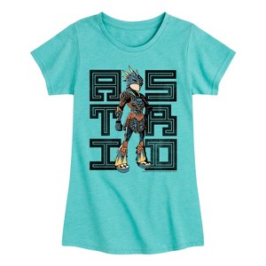 Girls' - How to Train Your Dragon - Astrid Stacked Fitted Short Sleeve Graphic T-Shirt - 1 of 4