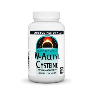 N-Acetyl Cysteine 1000mg by Source Naturals, Inc.  -  120 Tablet - 1 of 3