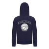 Everyday Kids Basketball Zip Up Hoodie – Classic Sketch Basketball Graphic Sweatshirt - 3 of 4