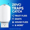Zevo Flying Insect Indoor Light Fly Trap Starter Kit, Catches House Flies, Fruit Flies, Gnats, & More - 1 Trap + 1 Refill - 2 of 4