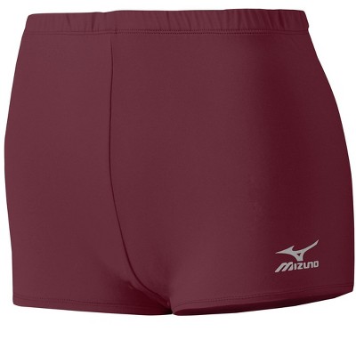 Mizuno Women's Low Rider Volleyball Short Womens Size Small In Color  Cardinal (1212)