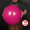 PartyWoo Balloons Hot Pink Magenta Fuchsia Dark 18 Inch 20 pcs - 2 of 4