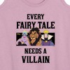 Women's - Disney Villains - Every Fairy Tale Needs A Villain Graphic Racerback Tank - 2 of 4
