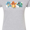 Women's - Pokémon - Kanto Starters Fitted Graphic T-Shirt - 2 of 3