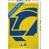 Trends International NFL Los Angeles Rams - Logo 25 Unframed Wall Poster Prints - 3 of 4