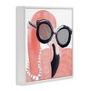 Stupell Industries Flamingo with Glam Pearls, 12" x 12" - 3 of 4