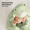 KeaBabies Cuddle Baby Hooded Towel, Organic Baby Bath Towel, Hooded Baby Towels, Baby Beach Towel for Newborn, Kids - 4 of 4
