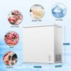 Kismile Deep Freezer, 7.0 Cu.Ft Large capacity freezer, Low noise, 7 temperature settings (White) - 3 of 4