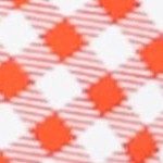 coral gingham