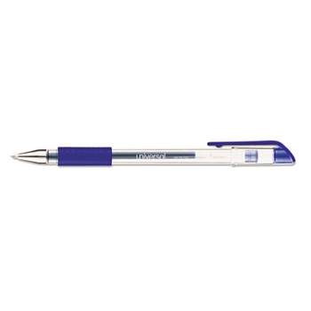 UNIVERSAL Roller Ball Stick Gel Pen Blue Ink Medium Dozen 39511